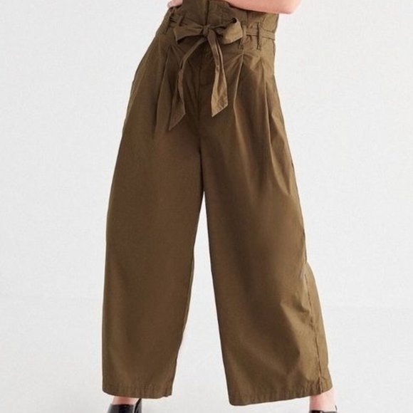 Urban Outfitters Pants - URBAN OUTFITTERS Simone paperbag wide leg pants 2